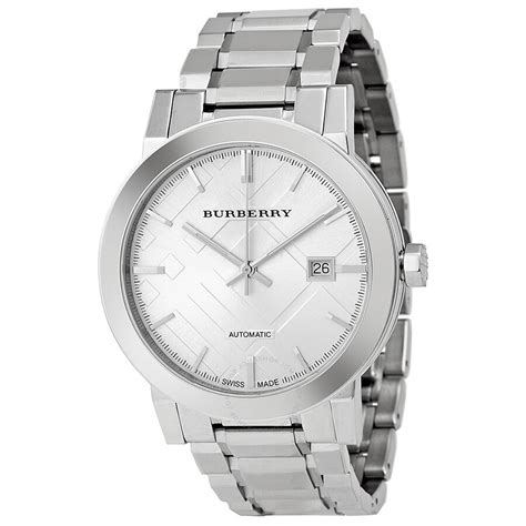 burberry mens watch silver|burberry watch outlet.